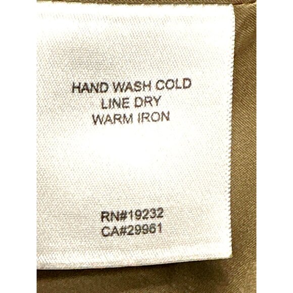 Alfred Dunner Size 12 Yellow Silk Blend Jacket Floral Trim Textured Lining - Picture 12 of 15